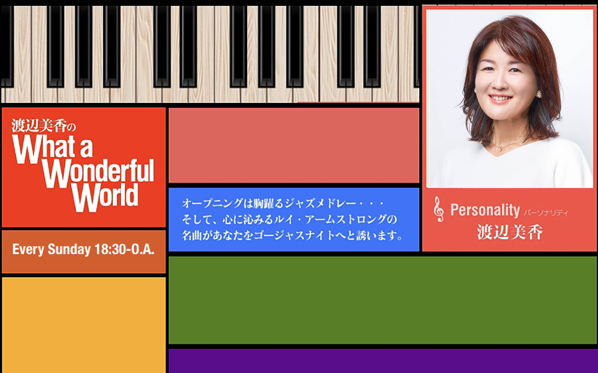 渡辺美香のwhat A Wonderful World Radichubu ラジチューブ 渡辺美香のwhat A Wonderful World Radichubu ラジチューブ