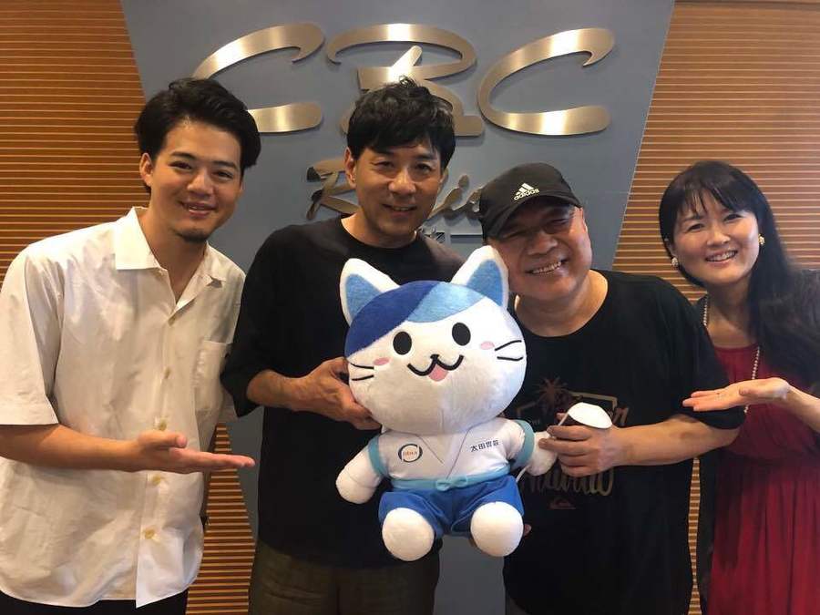 太田胃ニャンとパチリ!大力さん嬉しそう。。。