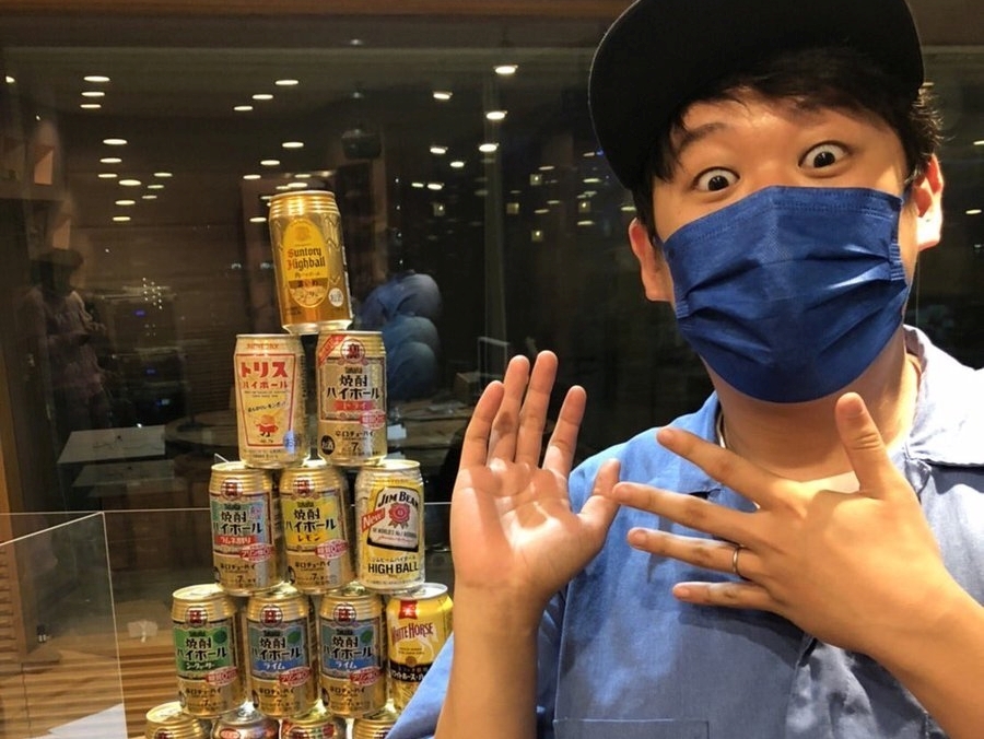 28缶のハイボールタワー?坂本遥奈のサプライズの理由