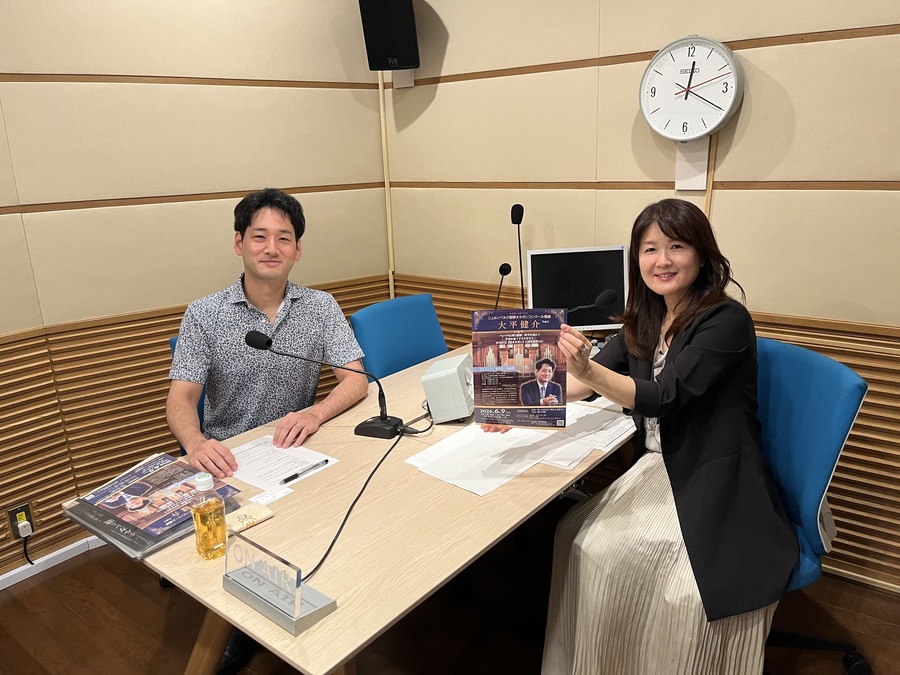 5月2日のゲストは、T-SQUARE alphaの伊東たけしさんと坂東慧さん