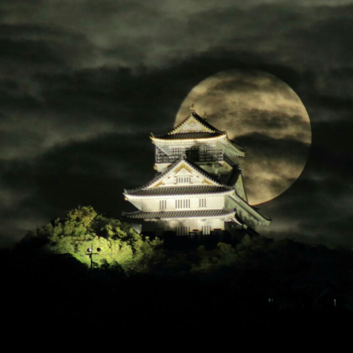 月の写真が最も美しく撮れる 岐阜城で写真教室 Radichubu ラジチューブ